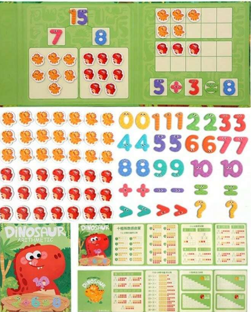 JUEGO MATEMATICA MONTESSORI 2 A 4 AÑOS